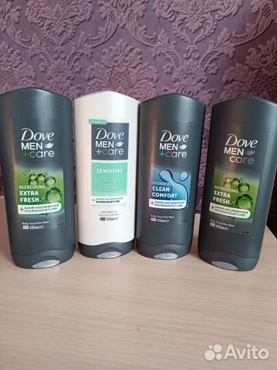 Гель для душа мыло лосьон Dove