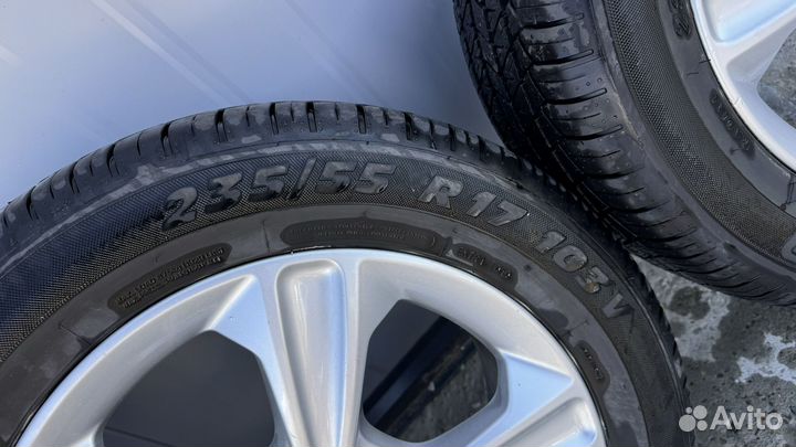 Летние колеса ford kuga 235/55/17