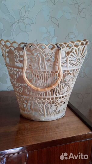 Сумка корзина винтаж 50-х годов