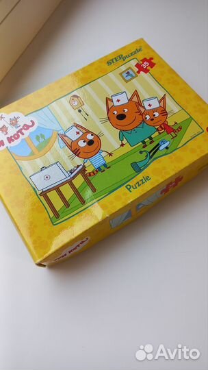 Пазлы 10 штук для малышей