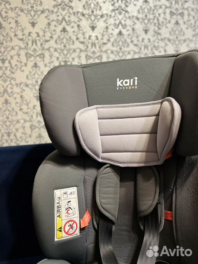 Автокресло 9-36 кг с креплением isofix