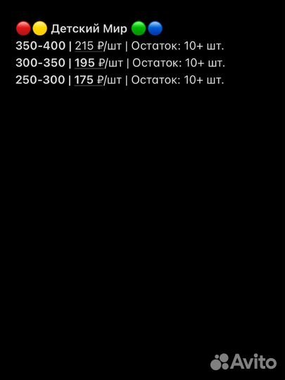 Детский мир баллы