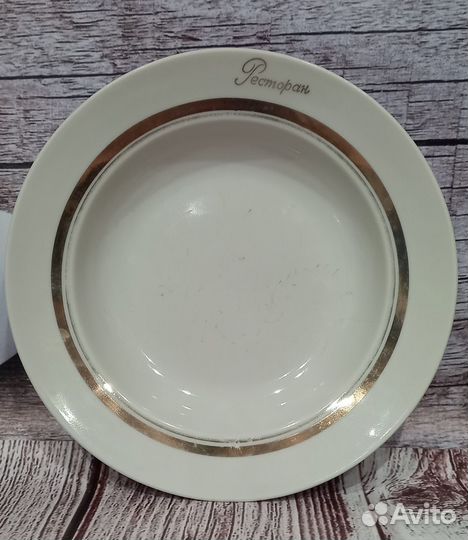 Тарелки дулево СССР ресторан