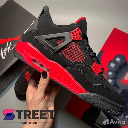 Nike Air Jordan 4 Red Thunder