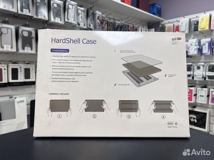 Чехол накладка HardShell для MacBook Pro 16.2