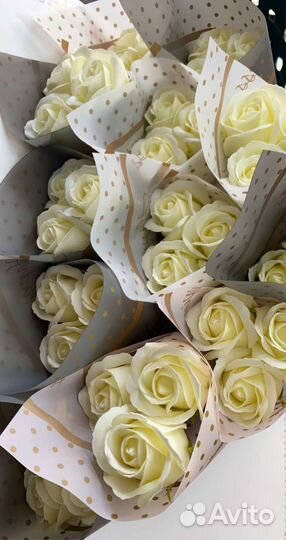 Мыльные розы букеты
