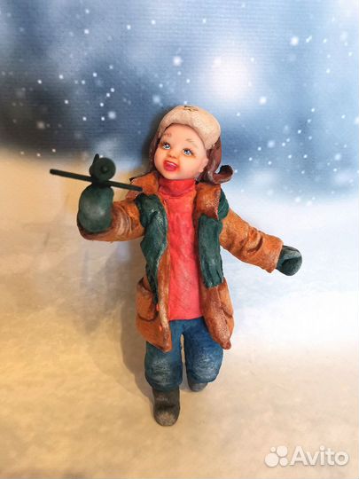 Ватная игрушка 