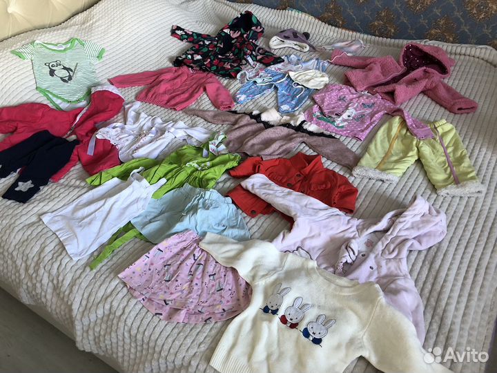 Детская одежда для девочек пакетом