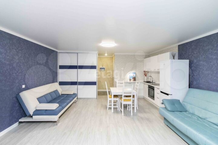 Квартира-студия, 42,2 м², 7/17 эт.