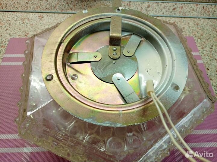 Светильник настенно-потолочный СССР 