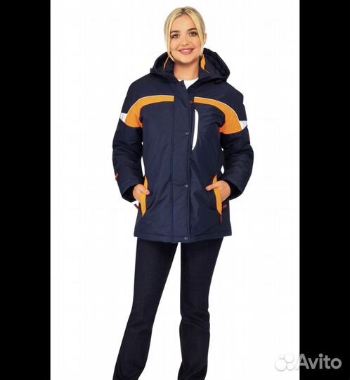 Зимняя рабочая куртка Леди Спец (спецодежда)