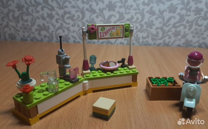 Lego френдс лемонадная палатка 41027