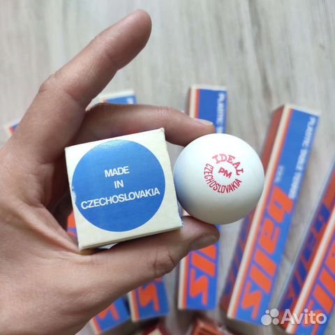 Мячи для настольного тенниса винтаж