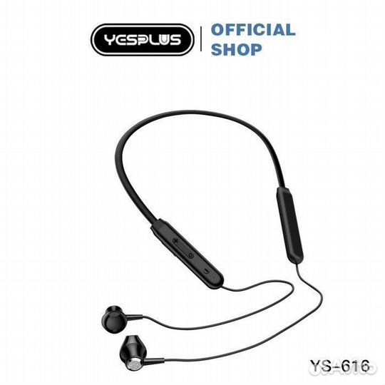 BT гарнитура yesplus YS-616 BK