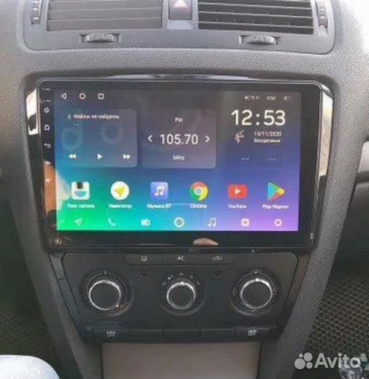 Магнитола Skoda Octavia A5 Android IPS