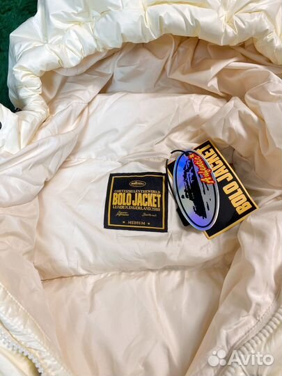 Пуховик Corteiz bolo v2 на гусином пухе