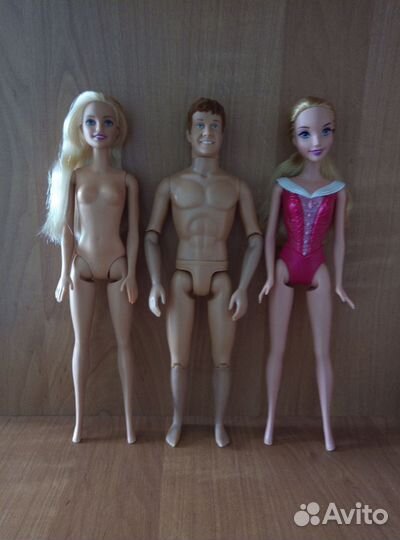 Куклы barbie, Ken, enchantimals (цена за всё)