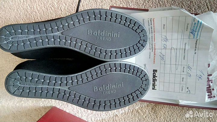 Ботинки зимние Baldinini оригинал 39размер новые