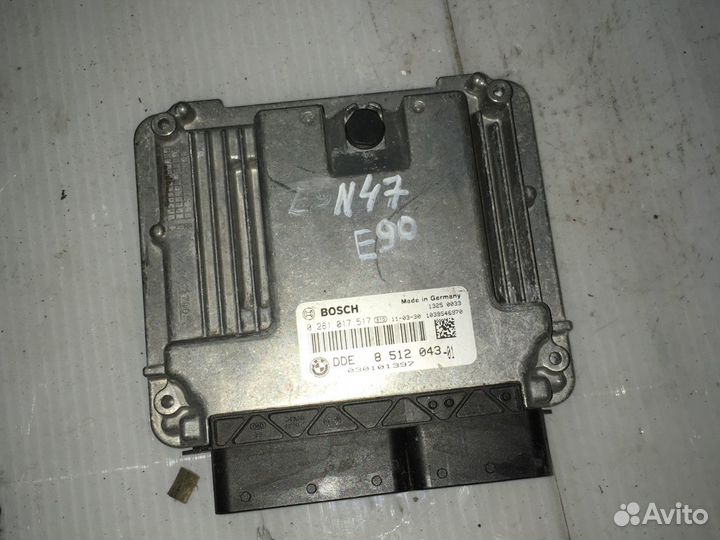 Эбу 0281017517 BMW E90, E91 N47D20c 2.0D