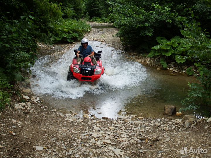 Экскурсия, тур на квадроциклах
