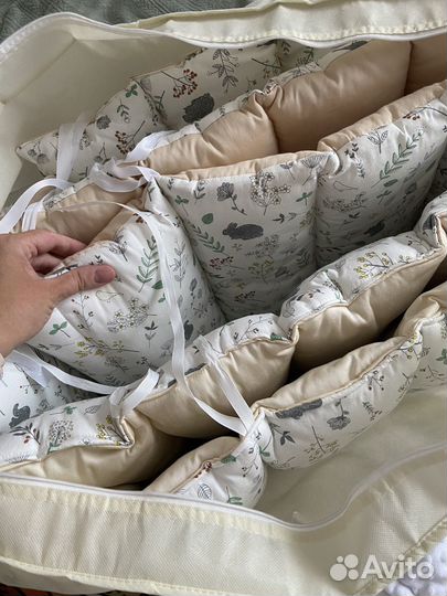 Бортики в детскую кроватку