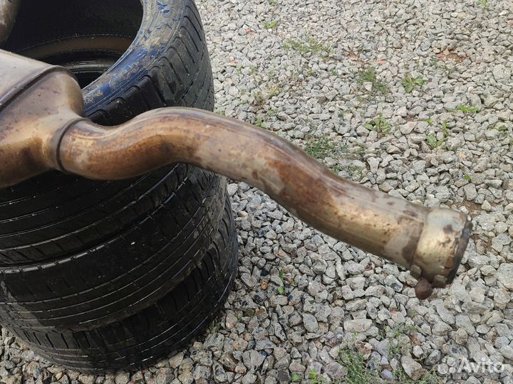 Мерседес W 211 глушитель