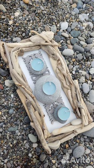 Эко подсвечник