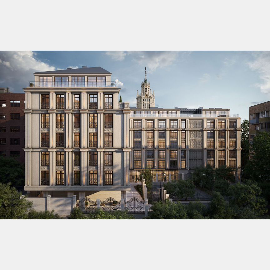 3-к. квартира, 134,4 м², 6/6 эт.