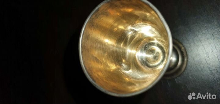 Рюмка кубачинское серебро