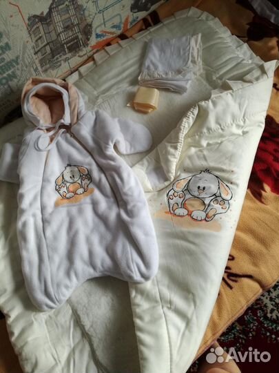 Конверт одеяло на выписку