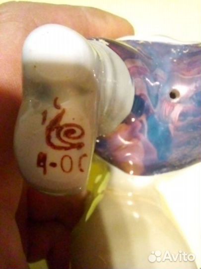 Статуэтка фарфор богатырь (котигорошко)