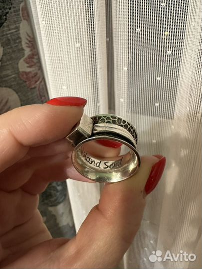 Кольцо island soul механизм 17 размер