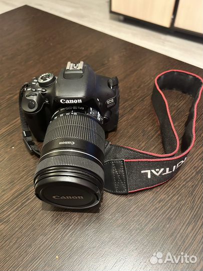 Зеркальный фотоаппарат canon eos 600d