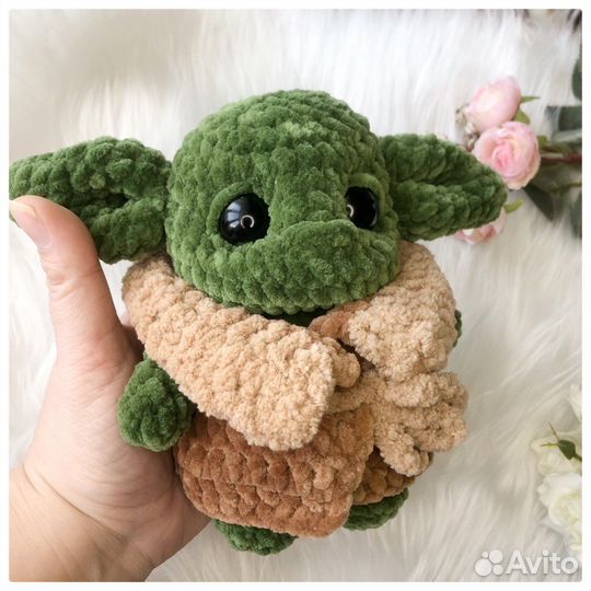 Малыш Йода грогу мягкая игрушка