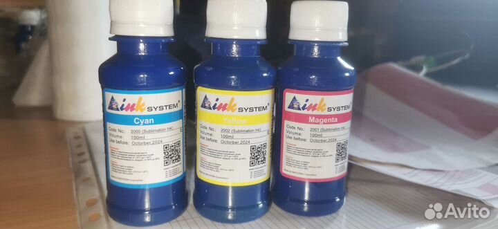 Сублимационные чернила Ink System