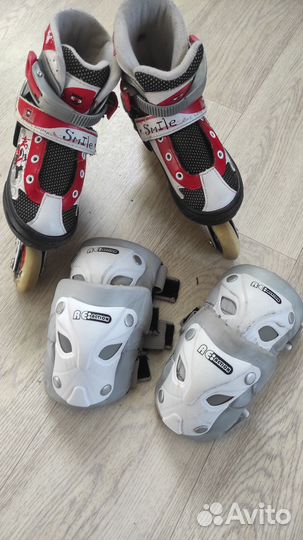 Ролики раздвижные 28-31 + защита