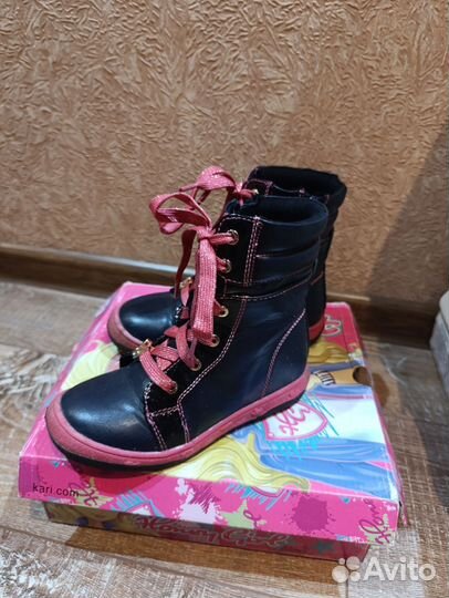 Ботинки демисезонные для девочки