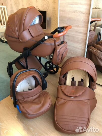 Коляска 3 в 1 bebe mobile