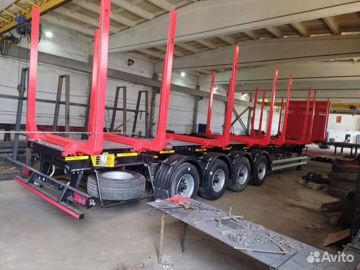 Полуприцеп лесовоз (сортиментовоз) Авиком 98714-01, 2023