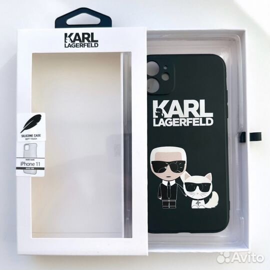 Чехол на iPhone 11 karl lagerfeld