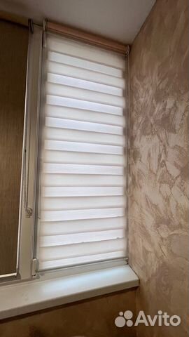 Жалюзи Зебра (бежевые)