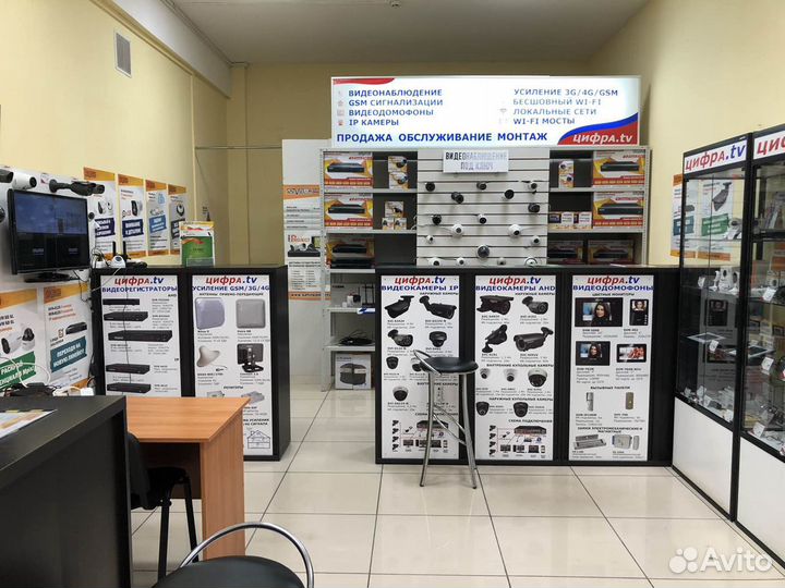 Видеонаблюдение 8 камер Антивандал и регистратор