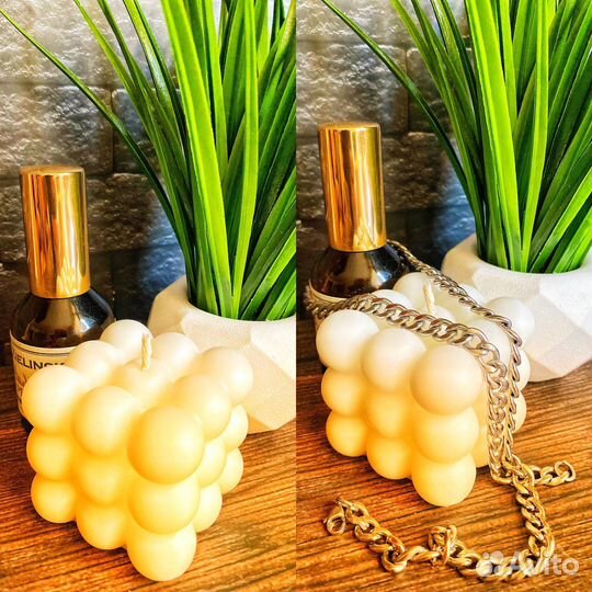 Формовые свечи ручной работы