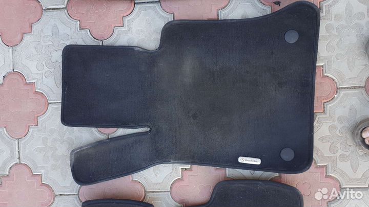 Ворсовые ковры на mercedes