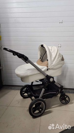 Коляска 2 в 1 эко кожа
