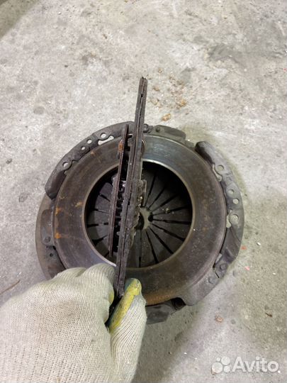 Диск сцепление и корзина fiat ckudo