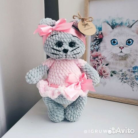 Котенок ручная работа