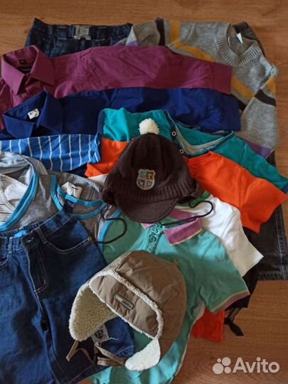 Вещи пакетом для мальчика 5лет (р.110)