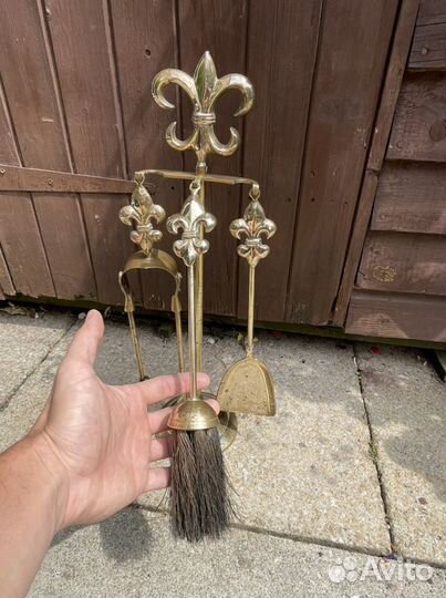 Винтажный Французкий набор для камина