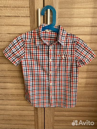 Рубашка детская с коротким рукавом